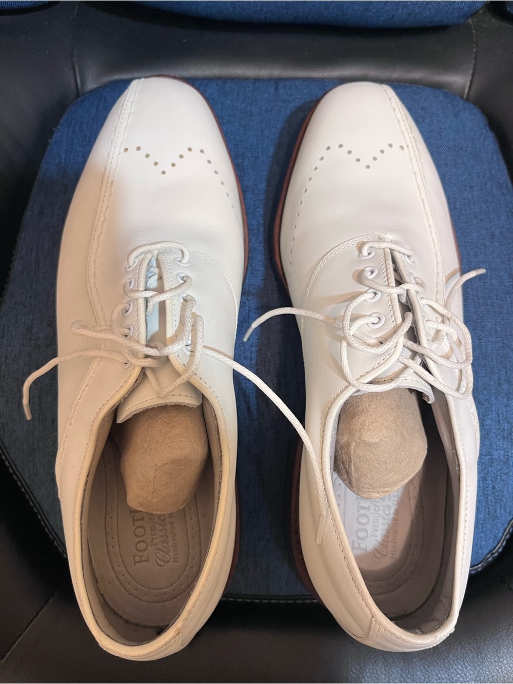 Vintage FootJoy Classics Saddle Golf Shoes – Made in USA –